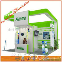 custom exhibition booth system design and produce contractor